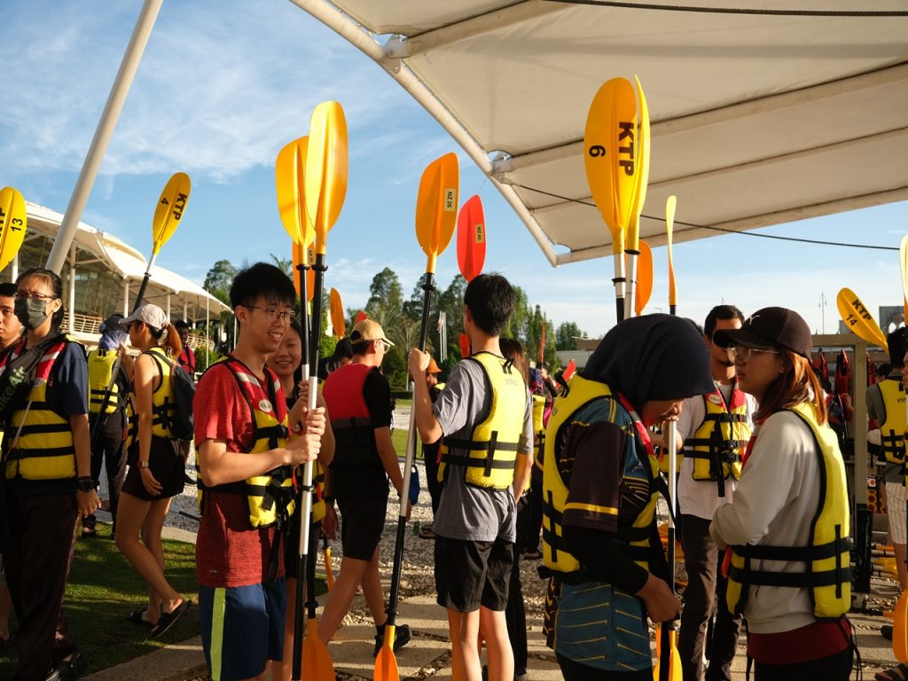 Kayaking at Kelab Tasik Putrajaya